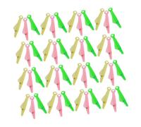 Zerodeko 90 Pezzi Infila Ago Automatico Bocca di Pesce in Plastica Strumento per Cucito Manuale e Ricamo Compatto e Robusto Adatto Fili di Varie Dimensioni per Artigianato DIY