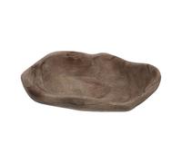 Zerodeko Abbeveratoio per Farfalle in Legno, Ciotola per Farfalle Irregolare, Patio e Balcone, Facile da Pulire, Favorisce la Biodiversità, Stile Rustico Vintage