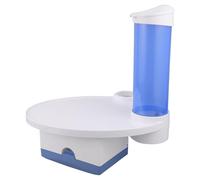 Zerodeko Accessorio per Sedia Odontoiatrica 3 in 1 in Plastica Bianca, Igienico e Salvaspazio, per Cliniche e Ospedali