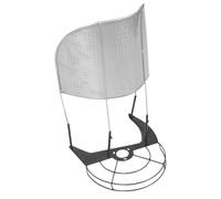 Zerodeko Accessorio per Tosaerba in Acciaio Inossidabile Argento Protezione di Sicurezza Multifunzionale per Mietitrice di Riso e Raccolta di Grano da Giardino