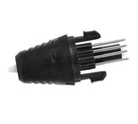 Zerodeko Accessorio Punta Penna 3D Nero Plastico Ricambio Ugello Compatibile con Varie Marche, Sostituzione Facile per Disegno 3D