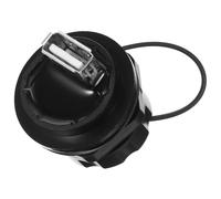 Zerodeko Adattatore USB 2.0 Passante Ip67 Connettore Pannello Frontale Doppia Porta USB per Trasmissione Dati Alta Velocità per Yacht Copertura Protettiva Anti-deformazione