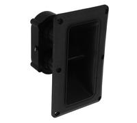 Zerodeko Altoparlante a Tromba Sostitutivo Piezoelettrico Doppio Tweeter in Plastica Nero per Addestramento Richiami Uccelli Uso Esterno Palco Accessori per Amplificatori