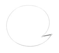 Zerodeko Anello da Tenuta in Acciaio Inossidabile per Stipite della Porta della Lavatrice Morsetto Molla di Ricambio per Lavatrici Carica Frontale Accessorio per Riparazione e Manutenzione