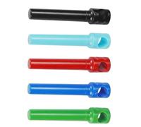 Zerodeko Apribottiglie Vino Portatile 5 Pezzi in Acciaio Inox e Pp, Design Compatto e Colorato, Semplice da Usare per Casa e Campeggio