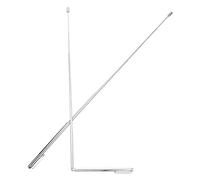 Zerodeko Asta Rabdomante in Acciaio Resistente Telescopica Regolabile Per Ricerca Tesori Con Custodia Strumento Professionale Per Dowsing e Rilevamento Energia Feng Shui