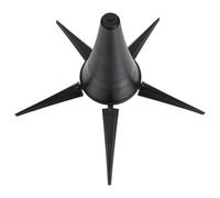 Zerodeko Base a 5 Gambe e Clarinetto Pieghevole per Portatile in ABS Ferro, Stabile e Protettivo per Strumenti a Soffio, per Domestico e Concerti