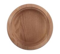 Zerodeko Base Rotonda in Legno Massello per Grattugia a Cono, Supporto Antiscivolo e Decorativo, Sostituzione per Grattugie da Cucina