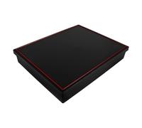 Zerodeko Bento Box Giapponese a Sei Scomparti in Plastica Riutilizzabile | Design Leggero e Portatile, per Professionisti Adulti, Colore Nero, Uso Quotidiano fuori Casa