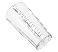 Zerodeko Bicchiere Frullatore 1000 Ml in PC Trasparente - Tazza di Ricambio Scala Graduata, Resistente per Frullatore Portatile, per Famiglie e Bar