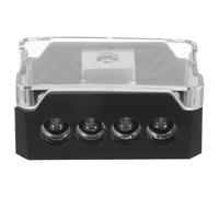 Zerodeko Blocco di Distribuzione Audio per Auto 4 Vie 1/0ga a 4ga