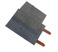 Zerodeko Borsa per Parrucchiere in Pelle Slot Portautensili Professionale per Forbici e Pettini Organizer Rotolabile per Saloni di Bellezza e Barbieri Custodia Compatta e Resistente