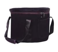 Zerodeko Borsa Portatile Facile da Trasportare per Ciotola da Canto in Poliestere e Cotone con Interno Imbottito Spesso Colore Porpora Colore Casuale per Viaggi e Meditazione