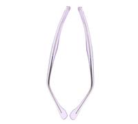 Zerodeko Braccia Ricambio Metallo per Stanghette Leggere e Confortevoli Adatte per Riparazione e Comfort Ottimale Trasparente