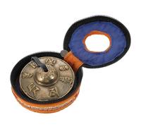 Zerodeko Campane Tibetane in Rame per Yoga e Meditazione Strumento Percussione Nepalese Suono Chiaro e Duraturo Regalo per Esercizi di Meditazione e Amanti della Musica