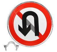 Zerodeko Cartello alle in per e Controllo Resistente Alluminio Intemperie Stradale Riflettente Divieto di Chiara Multifunzionale Segnaletica