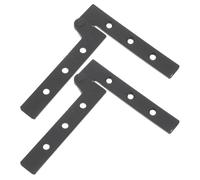 Zerodeko Cerniere per Porte Girevoli Staccabili 2 Pezzi, Cerniera per Mobile Angolare in Acciaio, Cerniere a Bilico Nascoste per Finestre e Armadi, Funzionalità Rotante Completa per Uso