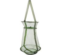 Zerodeko Cestino da Pesca Pieghevole a Tre Strati in Rete Fine, Gabbia per Pesci Portatile Resistente, Borsa per Esche e Cattura Granchi per Attività All'aperto e Pesca Sportiva