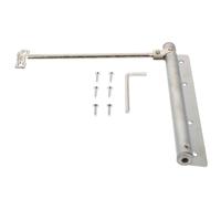 Zerodeko Chiudiporta Automatico in Acciaio Inox Regolabile Dispositivo Chiudiporta per Casa e Cancello Set Molle Chiusura Silenziosa e Installazione Semplice per Porte Domestiche e