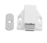 Zerodeko Chiusura Magnetica per Porta Armadio 10 Pezzi Ritorno Automatico, Ferramenta a Spinta senza Maniglia, Magneti per Mobili da Cucina in Vetro, Legno e Alluminio, Silenziosa e senza