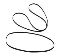 Zerodeko Cinghie di Trasmissione in Gomma per Lettore di Cassette 2 Pezzi 139 Mm Kit Riparazione Manutenzione Registratore Portatile Resistente Usura Adatto Viaggi e Attività All’aperto