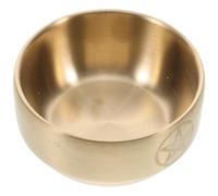 Zerodeko Ciotola Rituale in Ottone Pentagramma, Ciotola Decorativa Wicca per Offerte e Preghiere, Portacandele Multifunzione per Rituali Domestici e Altari Sacri
