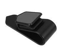 Zerodeko Clip per Occhiali da Sole per Visiera Auto Porta Occhiali da Sole Abs Ferro Silicone Nero e Biglietti