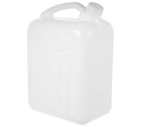 Zerodeko Contenitore D’Acqua da Campeggio Robusto 10l, Plastica Bianca | Capacità 10kg, Uso Interno ed Esterno, Facile da Trasportare, per Campeggio e Veicolo