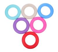 Zerodeko Contenitore Porta Oggetti in Silicone 6 Pezzi, Organizer Bobine per Cucito Pratico e Facile da Trasportare, Valigetta Compatta per Accessori da Cucire