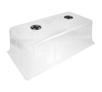 Zerodeko Coperchio per Cassetta da Giardinaggio in Plastico per Piante Mini | Coperchio per Cassetta da Giardinaggio, Bilancia Umidità e Temperatura, Uso Quotidiano
