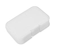 Zerodeko Coperchio per Salviettine Umidificate 30 Pezzi in Plastica Bianco Chiusura Ermetica per Porta Salviette Ragazzo Ragazza e Viaggi