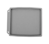 Zerodeko Copertura Protettiva Antenna Satellitare in Silicone Grigio Scuro, Custodia Antigrandine Resistente Agli Urti 35x13x5 Cm per Parabola Tv, Protezione Esterna per Camper e Tetto