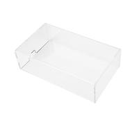 Zerodeko Copertura Protettiva Trasparente per Mouse Acrilico Accessorio per Scrivania Protezione Antipolvere e Facile da Pulire