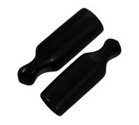 Zerodeko Coperture per Rubinetto della Birra in Plastica Nero 2 Pezzi Riutilizzabili Funzione Anti-perdite e Antigoccia per Rubinetti Domestici