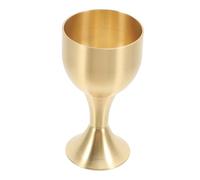 Zerodeko Coppa Rame Antica Bicchiere da Vino Retro per Resistente e Multifunzionale per Decorazioni e Cerimonie Buddiste