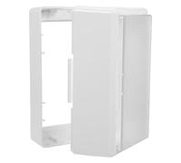 Zerodeko Copri Quadro Elettrico da Parete Bianco in Plastico Resistente Protezione Anti Polvere e Anti Contatto per Interni Facile da Installare e Adatto a Qualsiasi Stanza