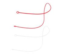 Zerodeko Cordino in Silicone Morbido per Auricolari e Tappi per Orecchie, 2 Pezzi, Sicuro e Resistente, per Viaggi e Festival, Protegge Dalla Caduta
