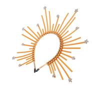 Zerodeko Corona da Dea con Punte Eleganti Fascia per Capelli per Feste e Cosplay Accessorio per Festival e Foto Design Comodo e Unico per Donne