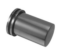 Zerodeko Crogiolo in Grafite Alta Purezza 4 kg per Fusione Metalli ad Alta Temperatura Oltre 3000℃ Resistenza Chimica, Tazza di Fusione per Raffinazione Oro e Ottone, Utensile Versatile