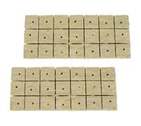 Zerodeko Cubetti per Semina in Substrato 42 Pezzi per Piante | Assorbono Acqua e Si Espandono, Completamente Degradabili, per Trapianto e Avvio di Piantine