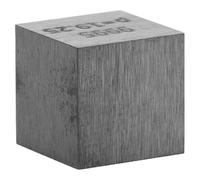 Zerodeko Cubo di Tungsteno Inciso in Argento, Metallo Prezioso per L'insegnamento Scientifico e L'educazione Densità Elevata la Tavola Periodica degli Elementi