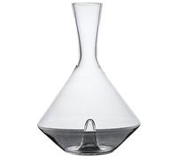 Zerodeko Decanter Distributore in Vetro senza Piombo Forma, Antiscivolo e Resistente per Feste e Occasioni Speciali