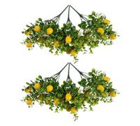 Zerodeko Decorazione Casa 6 Pezzi di Limoni Artificiali in Plastica e Schiuma, Aspetto Realistico e Bassa Manutenzione, come Centrotavola o Bouquet di Frutta per Primavera e Calda