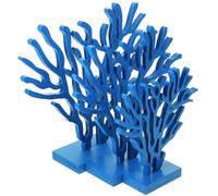 Zerodeko Decorazione in Corallo Legno 3 Pezzi, Soprammobile retrò da Tavolo Imbarcazioni Nautiche, Decorazione Mediterranea per Soggiorno e Camera