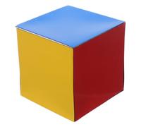 Zerodeko di struttura geometrica magnetica, solidi quadrati per | Riconoscimento delle forme, forme geometriche staccabili per la lezione di matematica, promuove le capacità di ragionamento