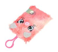 Zerodeko Diario Appendibile Morbido con Copertina Peluche Cartoon Adorabile Mini Quaderno Portatile per Scuola e Appunti Segreti Taccuino Soffice per Ragazze per Scrivere e Disegnare