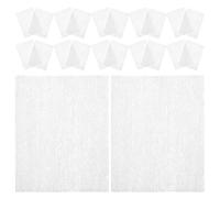 Zerodeko Dischetti Struccanti in Cotone 240 Pezzi Rettangolari, Salviette Esfolianti per Viso, Mini Assorbenti Delicati per Pulizia Quotidiana e Rimozione Trucco, Adatti per Pelle