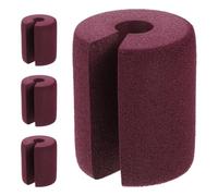 Zerodeko Fermaporta Anti-pizzicamento per 4 Pezzi in Nbr Morbido, Protezione Sicurezza per Porte e Finestre, Facile da Installare e Regolabile, per Casa, Scuole e Asili