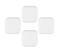 Zerodeko Fermaporta Autoadesivo in Silicone 4 Pezzi, Paracolpi per Maniglia Porta e Protezione da Parete, Antirumore e Anti Sbattere per Casa e Ufficio