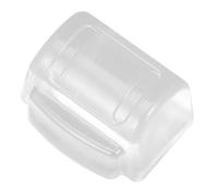 Zerodeko Fermaporta in PVC Base Antiscivolo, Paraurti Trasparente da Pavimento per Protezione Porte, Senza Fori, per Casa, Ufficio e Hotel